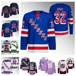 23 Adam Fox 32 Jonathan Quick 24 Kaapo Kakko 17 Blake Wheeler Hockey Jersey Cutomize stitched jersey 21 Barclay Goodrow 72 Filip Chytil women men youth size