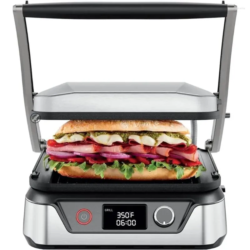 Brotbackautomaten 5-in-1 digitale elektrische Sandwichmaschine Sand Maker Toast Toaster für Gofrera Grill