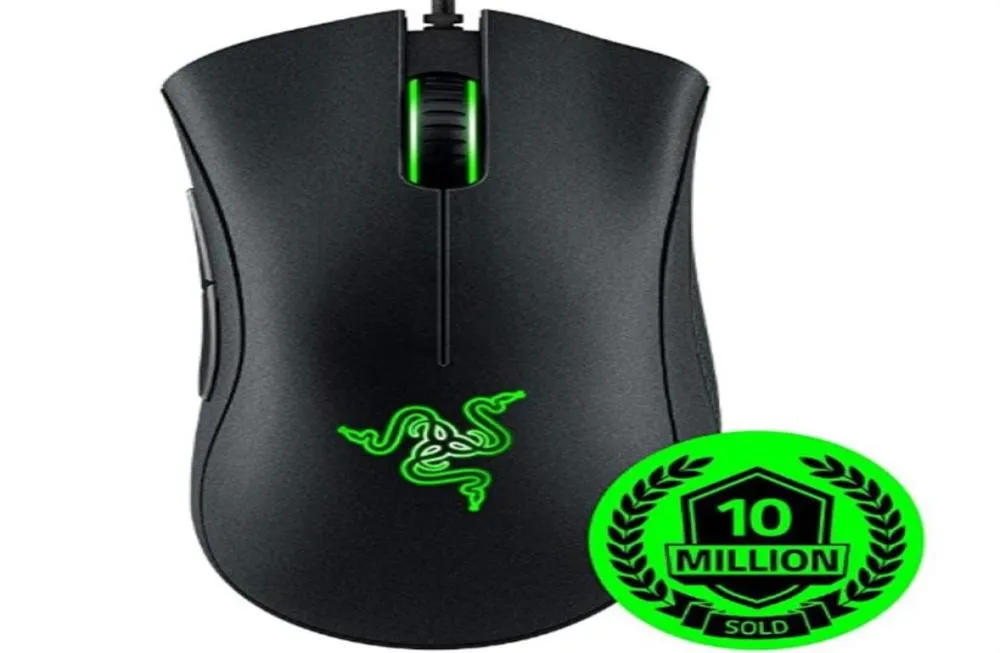 nel 2022 Mouse da gioco Razer DeathAdder Elite 16000 DPI Illuminazione cromatica ergonomica ottimizzata 450 IPS 7 pulsanti Mouse cablato eSports Gam8560814