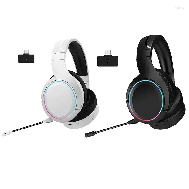 Pro 2.4G Wireless BT 5.1 Headphones 7.1 Stereo Microphone Gaming Headset For PC/Laptop/Mobile/PS4/5/Switch/XBOX