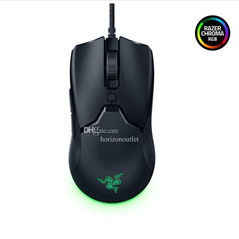 Razer Viper Mini Gaming Mouse 61g Tralightweight USB Design Design Chroma RGB Light 8500 DPI Sensor Sensor الفئران