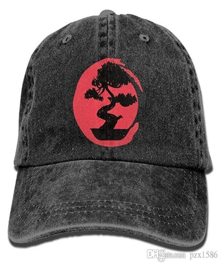 pzx Baseball Cap Voor Mannen Vrouwen Bonsai Boom Silhouet Women039s Katoen Verstelbare Jeans Cap Hoed Veelkleurig optioneel5713021