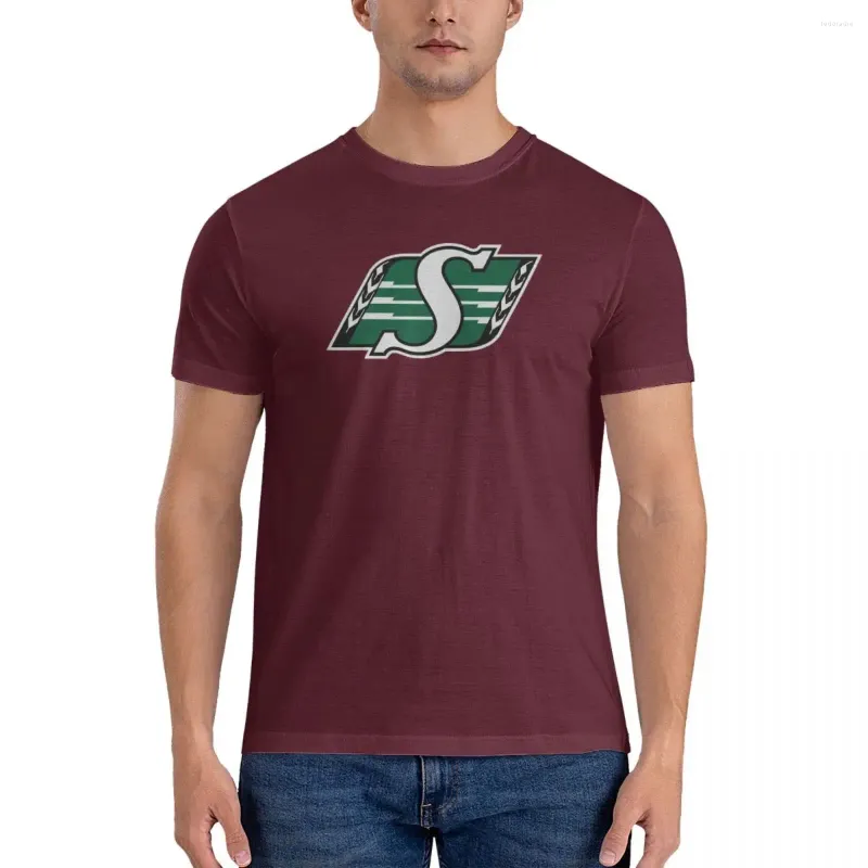 Men's Tank Tops Saskatchewan RoughridersEssential T-Shirt Big And Tall T Shirts For Men Quick-drying Tees Long Sleeve