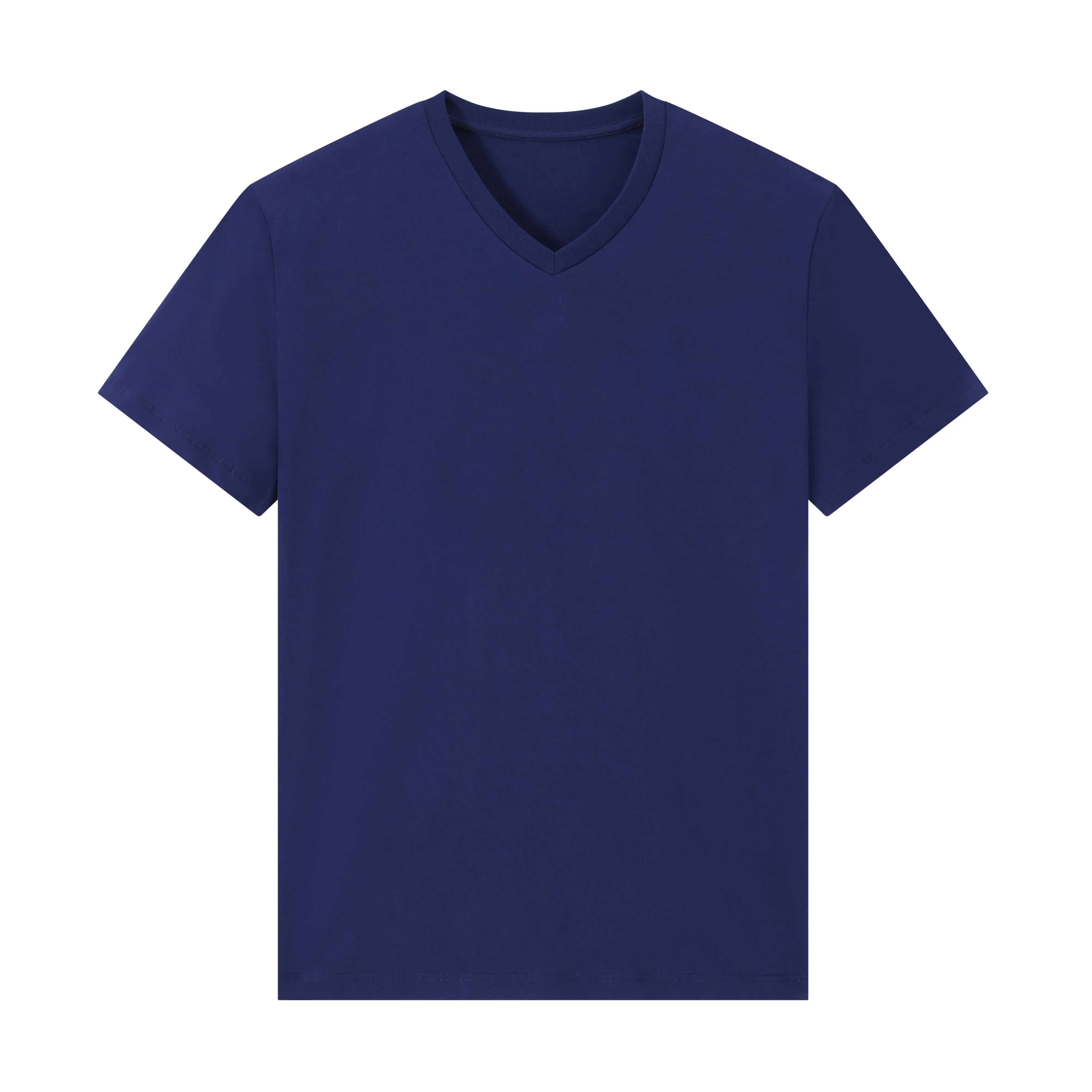 Spedizione gratuita Hot 2024 100% cotone da uomo con scollo a V T-shirt corta da uomo di marca camicie stile casual per gli uomini di sport T-shirt taglia S-XXL