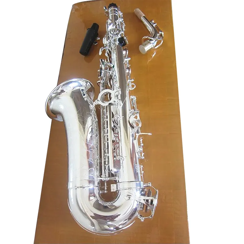 Sassofono contralto jazz Mark VI Placcato argento E Flat Sax strumenti musicali di marca professionale con custodia e accessori