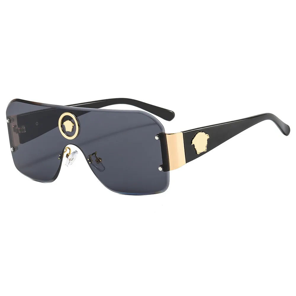 Luxus-Designer-Sonnenbrille für Herren und Damen, klassisch, Strand-Schattierung, UV-Schutzbrille mit Box, Urlaubsreisemode