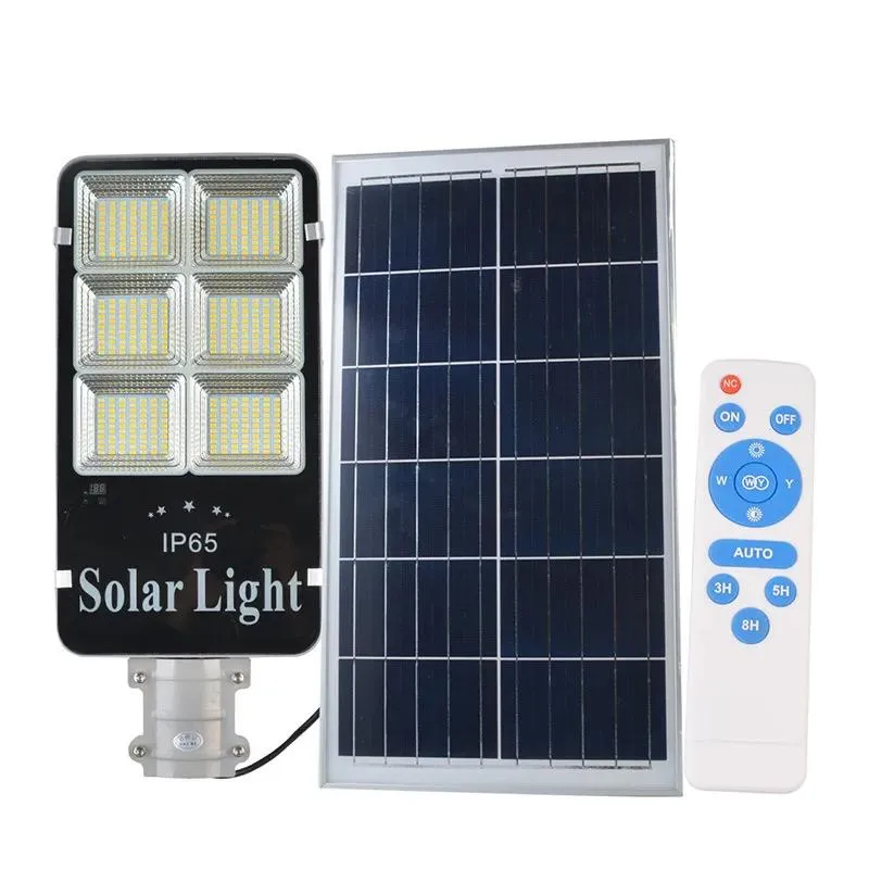 Lights Street Lights Lighting Outdoor 200w 300w Solar Power Panel LED Path Wall Emergency Lamp Security Spot Light