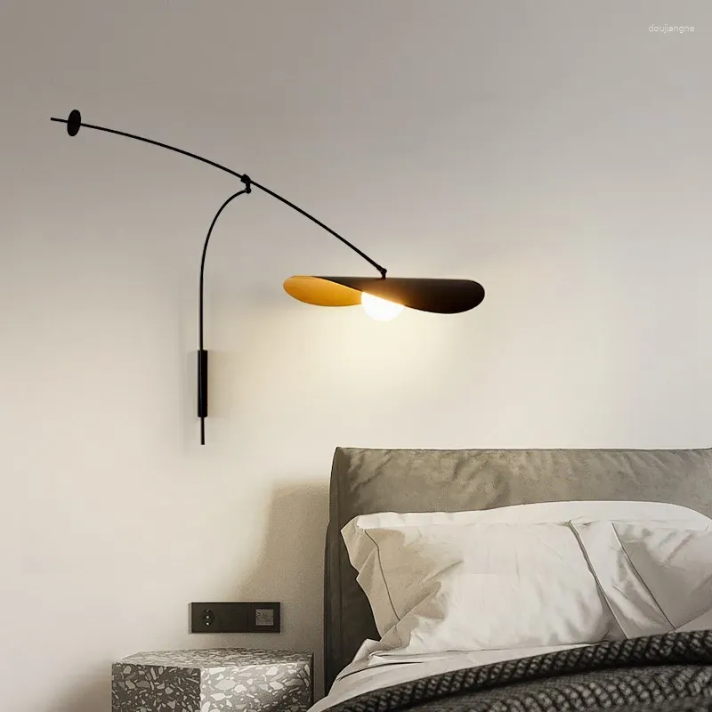 Applique murale rétro à bras long, luminaire décoratif d'intérieur, idéal pour un bureau, une chambre à coucher, une chambre à coucher ou un bureau, luminaire suspendu, 2024