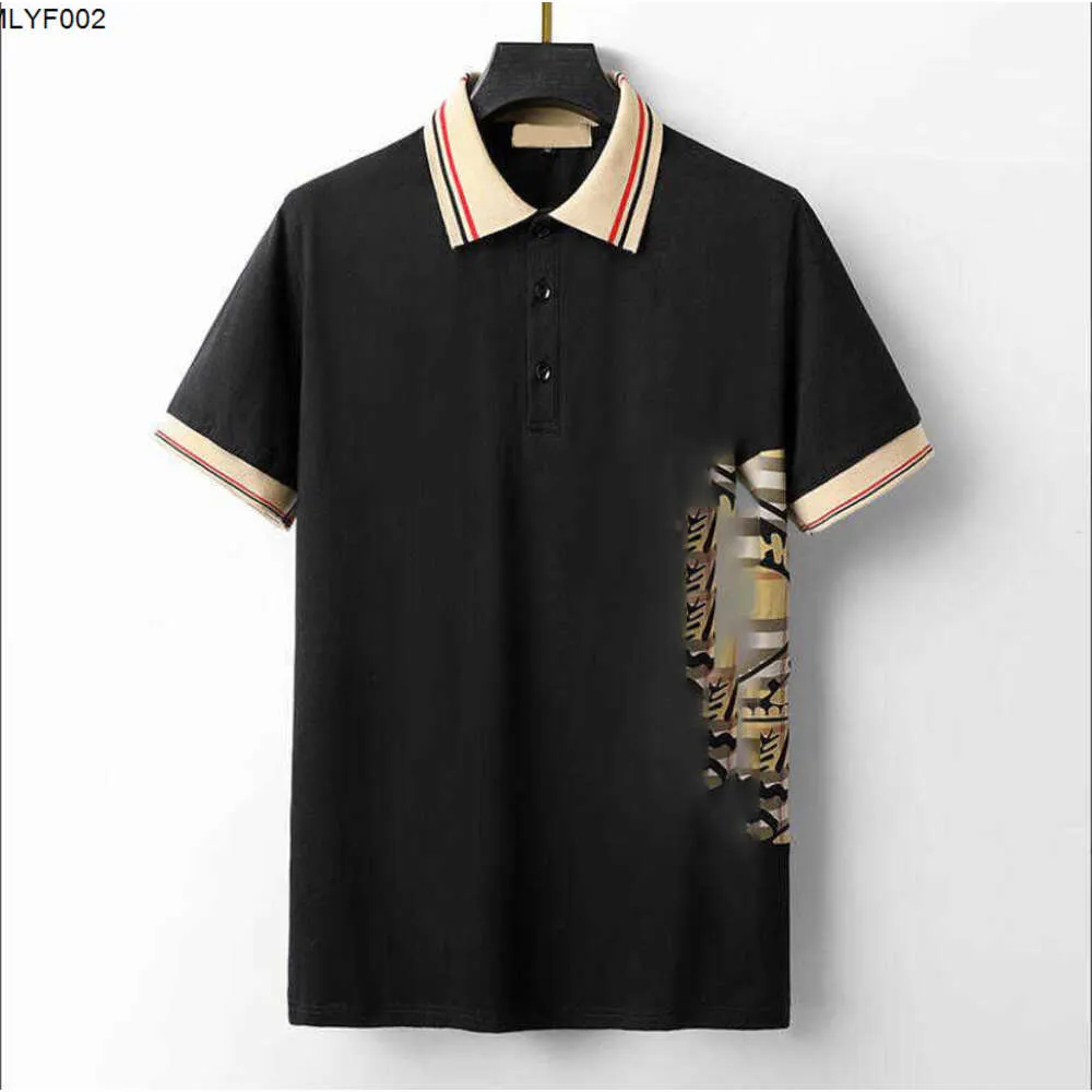 Luxurys Designers Men Dress Dress T Shirt Man Polo Fashion Letter Patterm