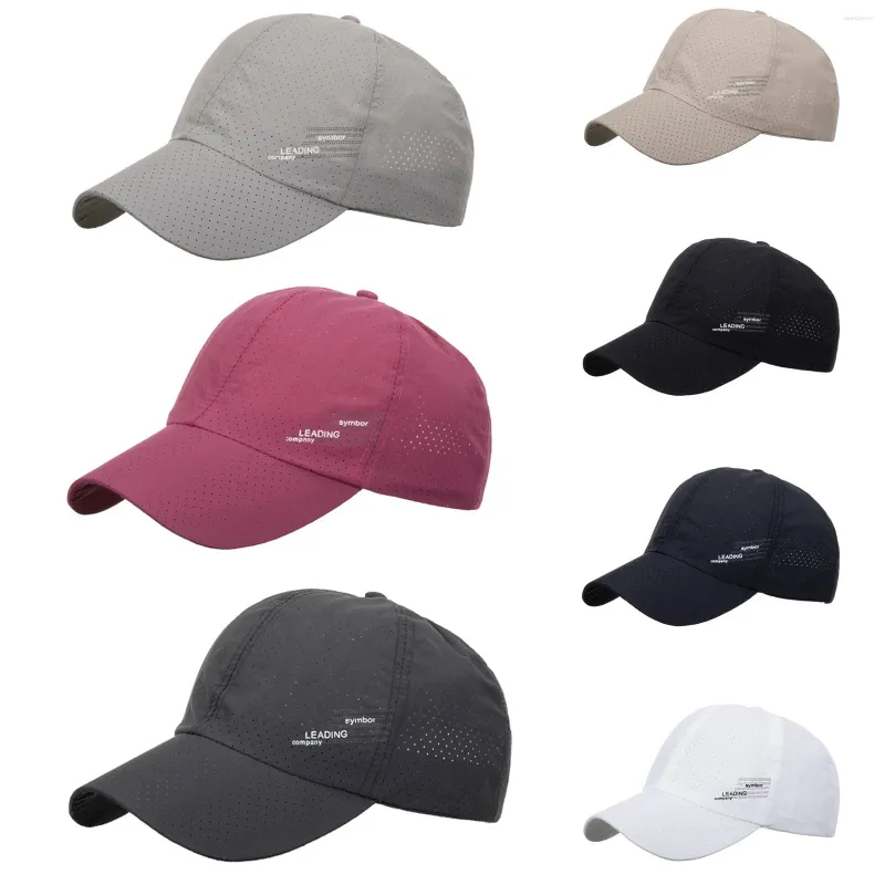 Ball Caps Fashion Women Men Sport Mountain Climbing Breathable Minimal Wardrobe Summer Kitchen Hat Plain Trucker Hats For Still Cap