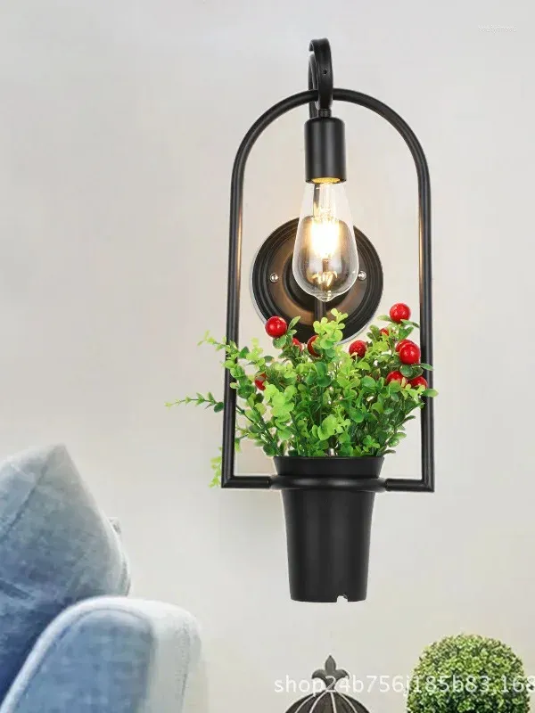 Wall Lamps Modern Style Long Sconces Lampen Black Outdoor Lighting Industrial Plumbing