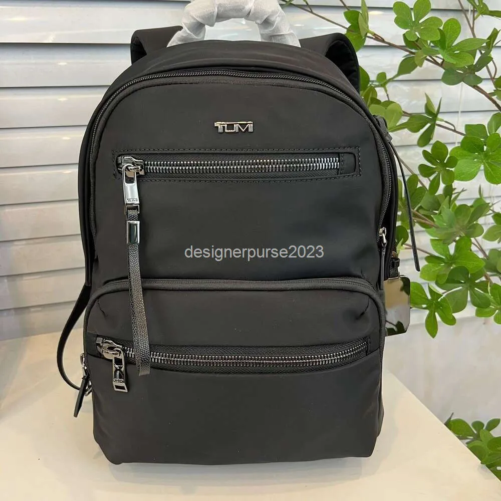 Designer Luxury Tumiis Back Pack borsetta da uomo Backpack Spring ed estate Nuove borse Serie di voyageur Serie di donne casual femminile Nylon Ogob