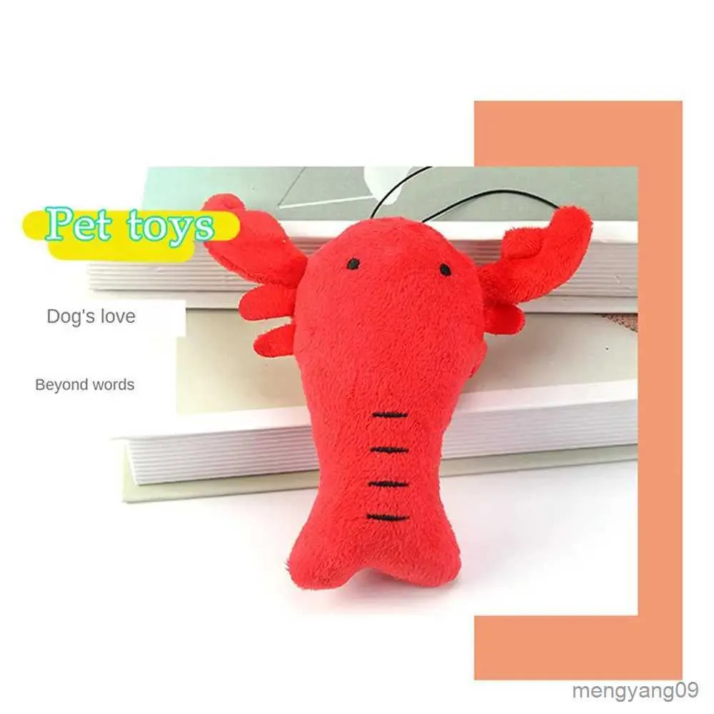 Hundleksaker tugga hundar levererar slitstarka roliga 16 cm långa hund leksak husdjur leveranser tugga molar leksak ny stil hushåll röd klingande leksaksplysch leksak