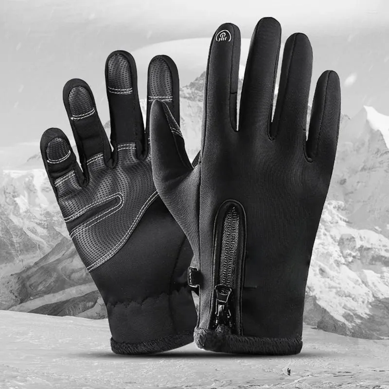 Cycling Gloves Windproof Touch Screen Mountain Bike Keep Warm Motorcycle Winter And Autumn Good