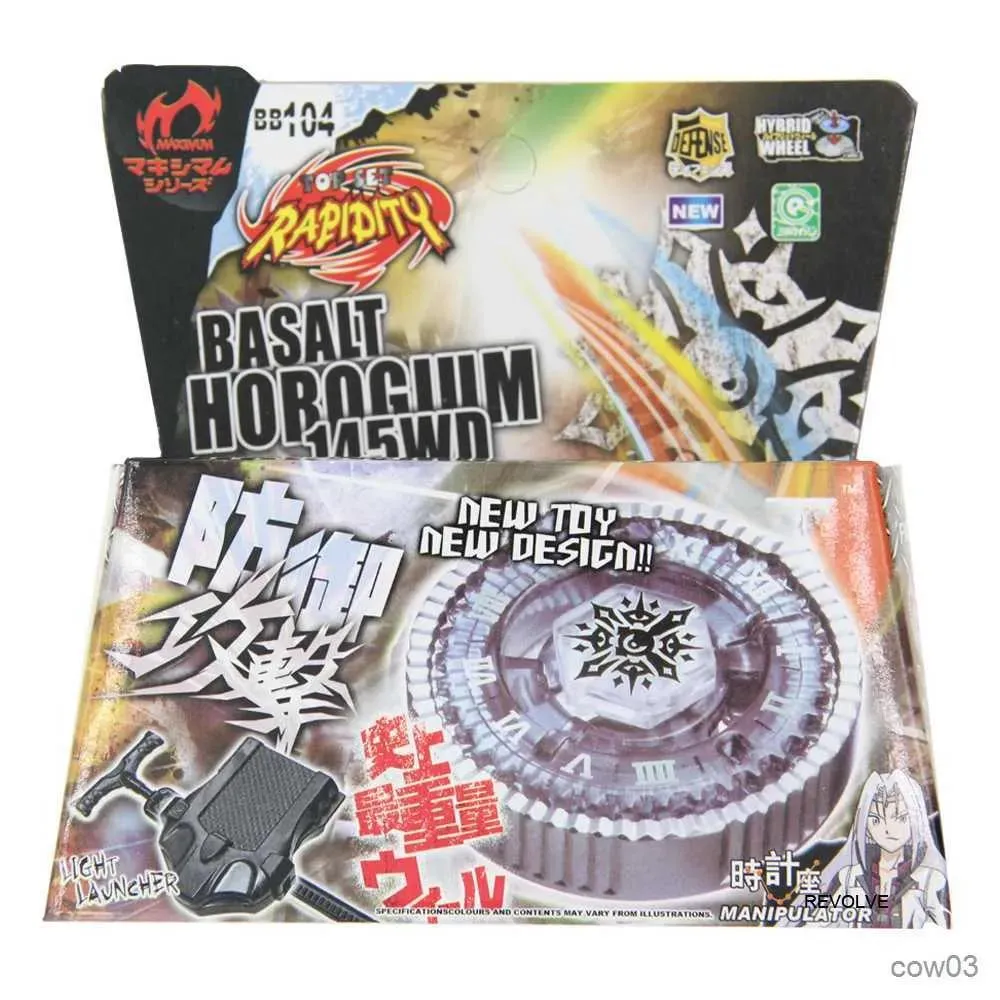 Beyblades 4d Beyblades Bx Toupie Burst Beyblade Spinning Top Basalt Horogium / Twisted Tempo 145WD BB104 مع Launcher R230714