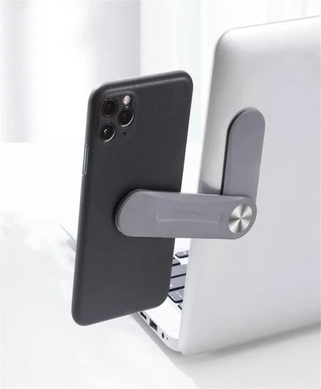 UKGO Adjustable Phone Stand Holder Screen Support Hoder Laptop Side Mount Connect Tablet Bracket Dual Monitor Display Clip7082297