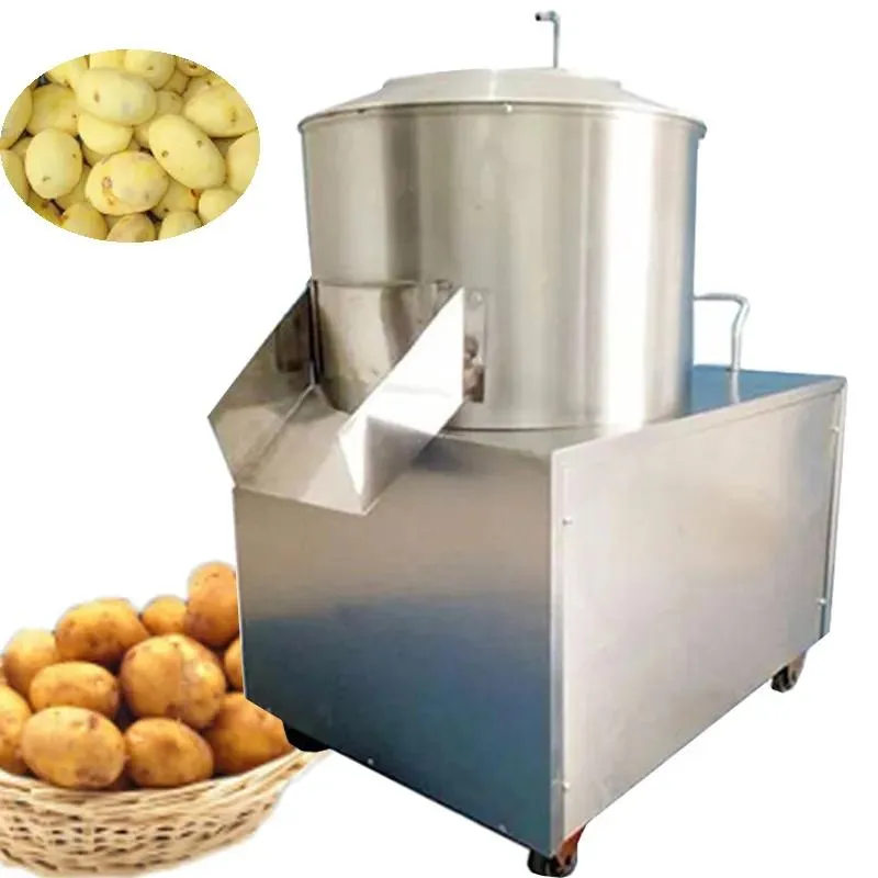 Barra 150220 kg/h totalmente automático fruta industrial piel pelado peluquero de zanahoria eléctrica peluquería cassava peeler1