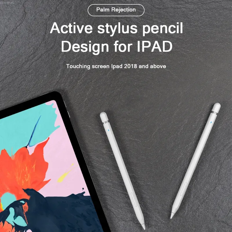 Apple iPad Pencil 1st 2nd Generation Stylus Pen for iPad 7th 8th 9th 10th Air 3rd 4th 5th 5th 6th Pro 12.9 11インチタブレットタッチスクリーンペン容量描画ペンシル