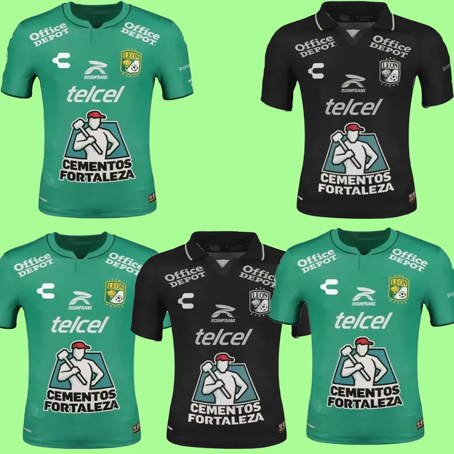 Mejor Precio En A Granel 23 24 Liga MX Club Leon Soccer Jerseys