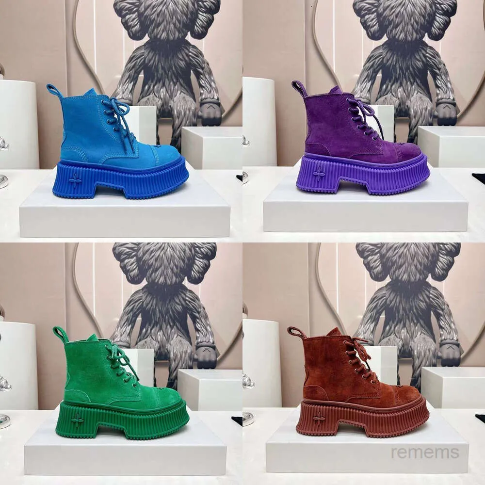 smfk ayakkabılar 2023-compass bot tasarımcısı sonbahar kış smfk kadınlar yuvarlak kafa platformu botları moda deri yüksek kaliteli SMFK ayakkabı ayak bileği boyutu 35-41 g73r