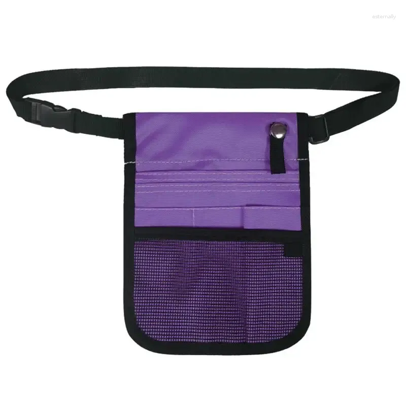 Storage Bags Fanny Pack Large Capacity Nursing Organizer Pouch Professional Durable Apron Pocket For