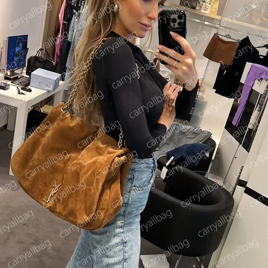 Jamie bags Borsa firmata da donna Borse per la spesa a Y in pelle scamosciata Borse grandi Borsa a tracolla di lusso Shopping Portamonete da spiaggia Totes Spalle Vera pelle