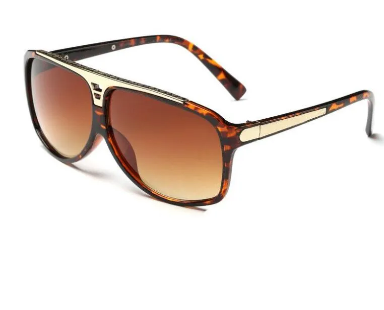 Luksusowy projektant Louiseities v Sunglasses Men for Women Classics marka okularów przeciwsłonecznych okularów plażowe zacieśnienie UV Ochrona Ochrona Letter Flower Metal Ramka Okulary przeciwsłoneczne 0105