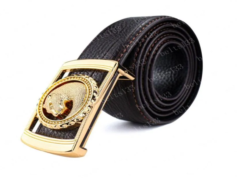 Ceintures HBP Ceinture pour hommes Ceintures de mode Hommes Cuir Argent Femmes Boucle d'or Femmes Classique Casual avec toile de boîte blanche PHB0124587858540678