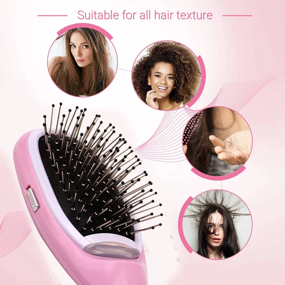 Portable ionic hair brush reviews discount