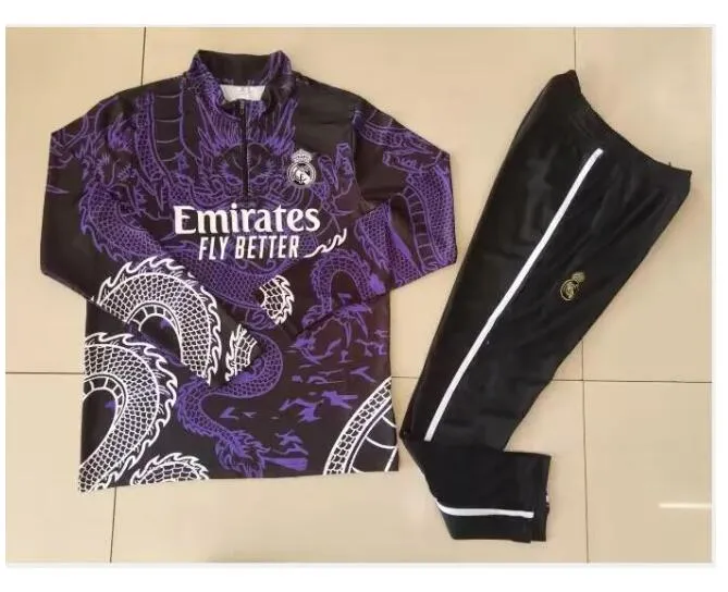 Real Madrid Soccer Tracksuit 2023 2024 Half Pulled Long Sleeve Football  Training Suit For Men, Kids, And Football Fans Includes Coats And Jackets,  Chandal, Futbol, Survetement Style 23 24 From Neymarsoccerstore, $16.79