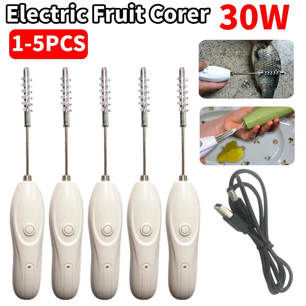 Elektryczne owoce rdzeniowe scraper beatter do ładowania warzywnego rdzenia rdzenia do usuwania zużycia obrotowego noża 240104