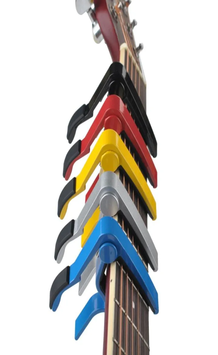 Whole Guitar Capos Quick Change Acoustic Guitar Accessories Trigger Capo Multicolor2666747
