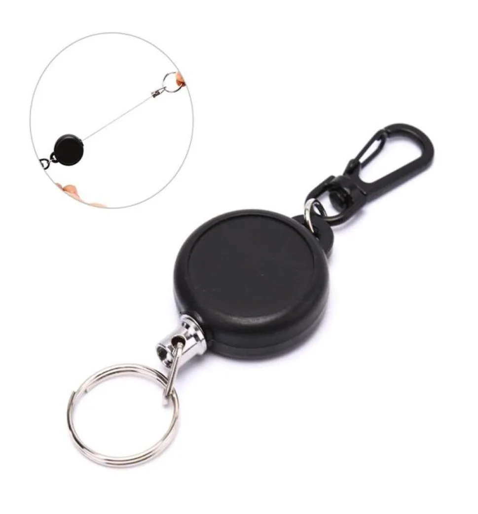 Keychains 1st Unique ID Badge Lanyard Namnkort Holder Reel Recoil Belt CLIP FACTABLE PUT KEY CHAIN5188374