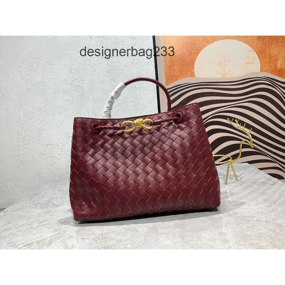 Andiamo Sac Boteega Tricot Fille Épaule Tissé Sacs Fourre-Tout Designer Femmes En Cuir Dames One Venetas Bandoulière Polyvalent 2024 Sac À Main Mode ROO5 5J2Z