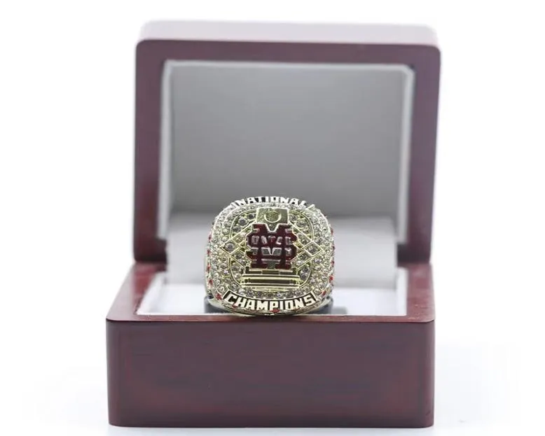 wholesale 2020-2021 Mississippi State Baseball ship ring Souvenir Men Fan Gift wholesale Drop Shipping6980561