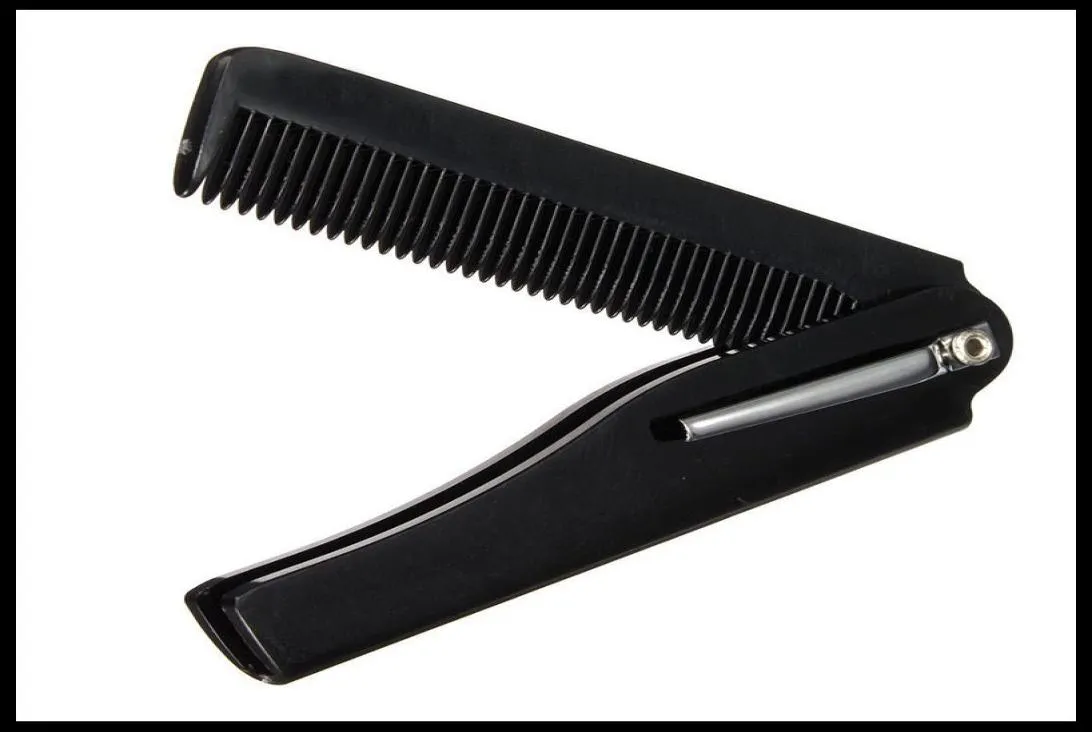 Tout nouveau Style 1 pièces cheveux beauté pliant moustache barbe peigne outils faits à la main pour hommes femmes 4444908