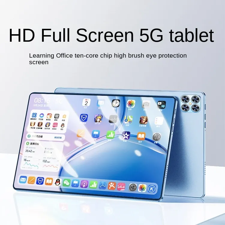 14inch Tablet PC HD Full Screen With Eye Protection, 5G SIM Slot ...