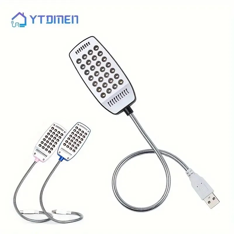 LED Buch Lampe Tragbare USB Lesen Nacht Lampe Weiß Farbe Tisch Schreibtisch Lampe Für Laptop Power Bank Notebook PC Computer