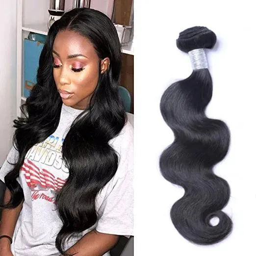 Wefts Peruvian Virgin Human Hair Body Wave Obehandlat remy hår dubbel wefts 100g/bundle 1bundle/parti kan färgas blekt hårförlängning