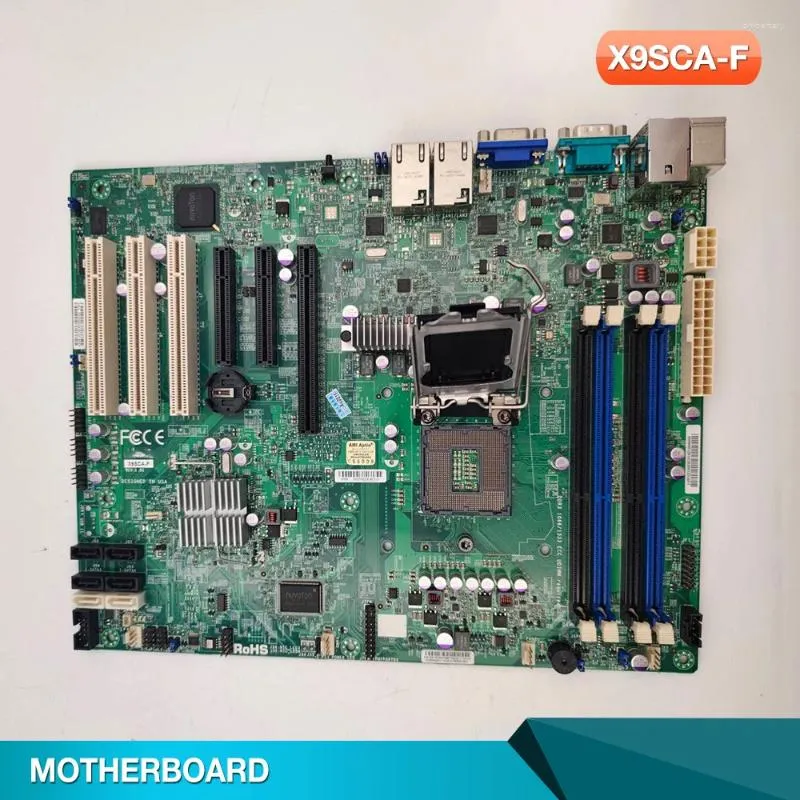 Schede madri C204 Chipset LGA1155 DDR3 E3-1200 per scheda madre server Supermicro X9SCA-F