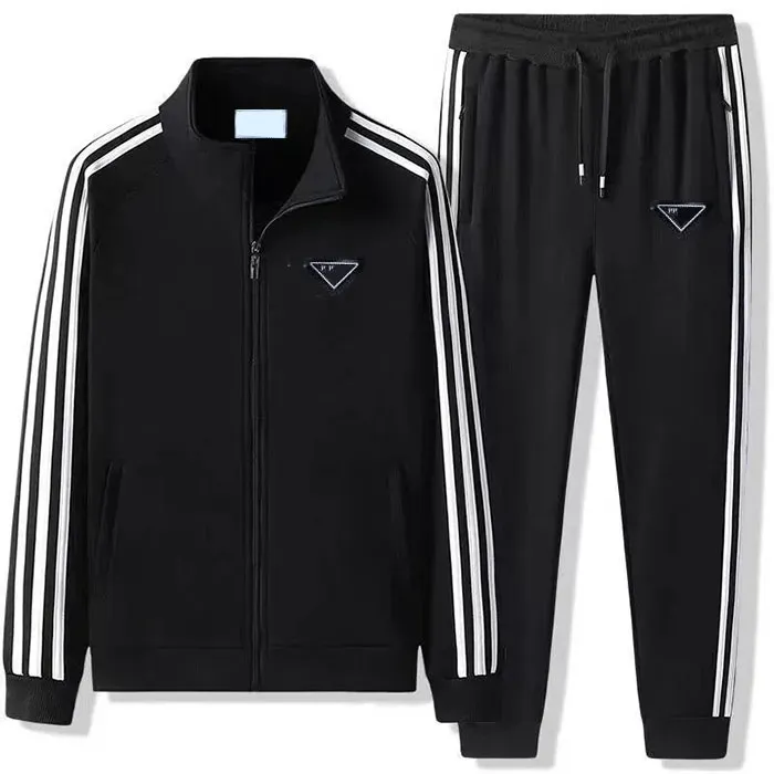 Mens Cotton Blend Tracksuit Set Hoodie Pants, Casual Sporty