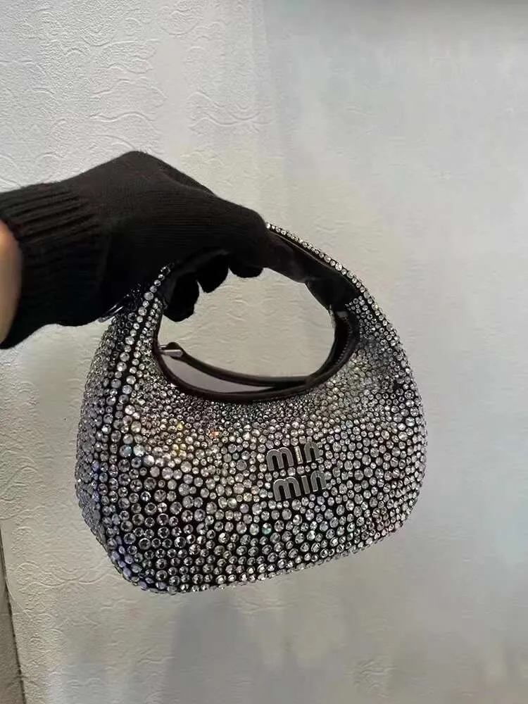 Bolso de diseñador para axila mini bolso con brillo increíble Bolso tipo cartera Cleo para mujer Hobo Lujo con correa para el hombro Bolso de mano de cuero genuino Embrague cruzado