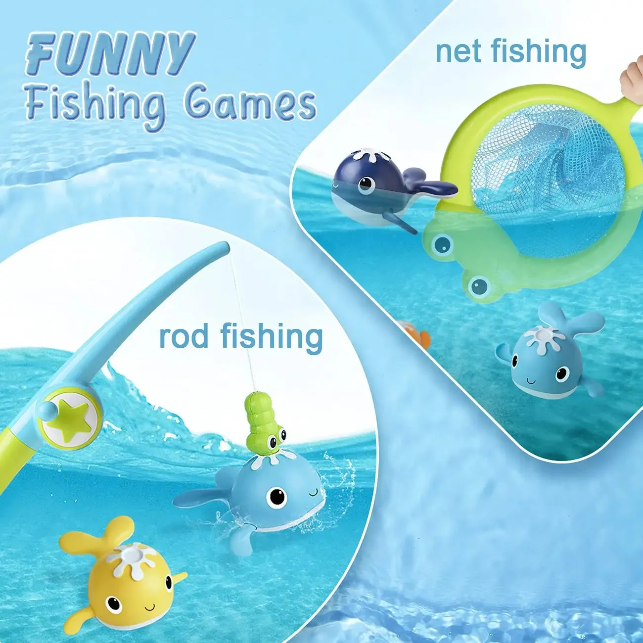 bath time fishing pole Cast Make bath time an engaging world of discovery with the Joyfy Magnetic Bath Fishing Toy Set Kidoozie Splish 'n Splash Bathtime
