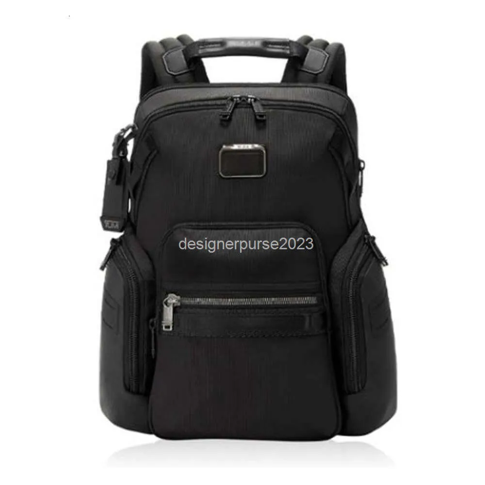 Bravo Computer Tumiis Mens Business Bagpack Backpack Books Handbags Alpha Series 232793D Designer Luxury Luxury Travel Back Purse Schoolbag Pack Fuk5