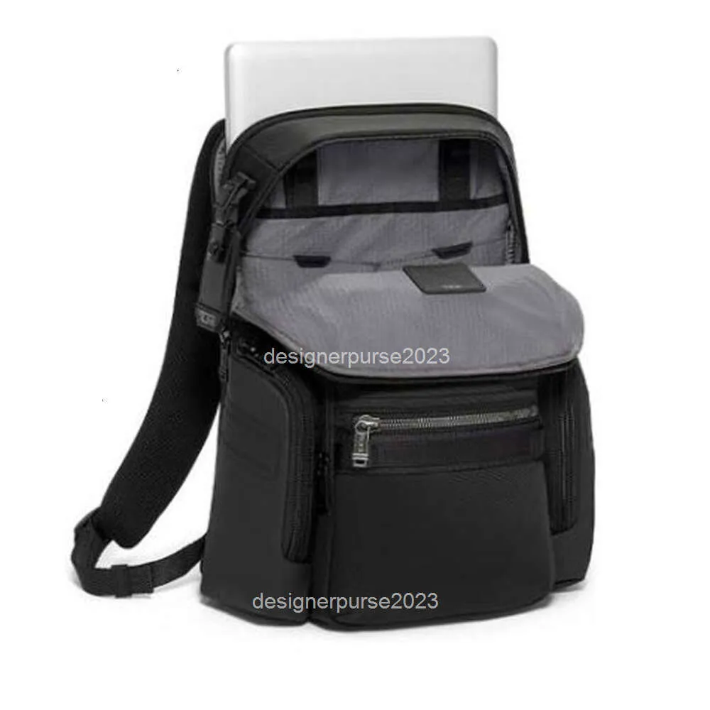 Mens Books Series Designer Back Tumiis Pack Bagpack sac à main sac à main Alpha Bravo 232793D