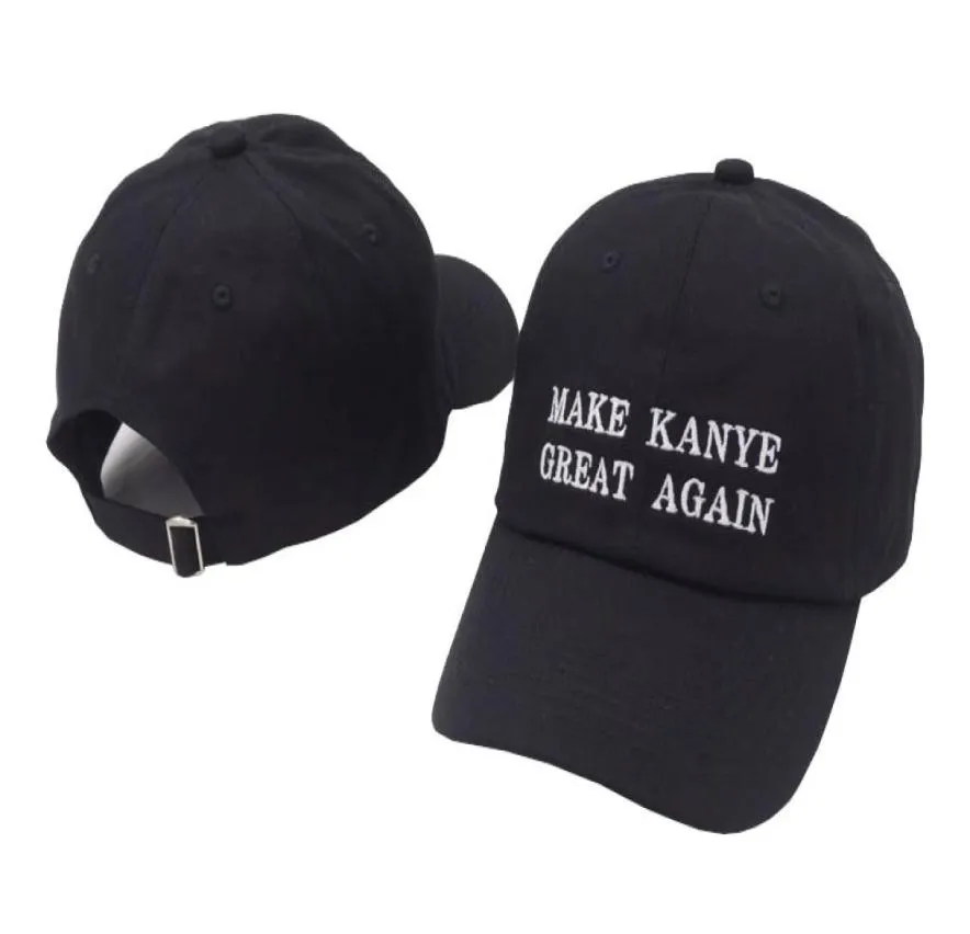 2018 nouveau MAKE GREAT AGAIN Brodé 6 Panneau Baseball Hat USA mode lettre papa chapeau réglable casquette de golf chapeaux Casquettes chapeus7010271