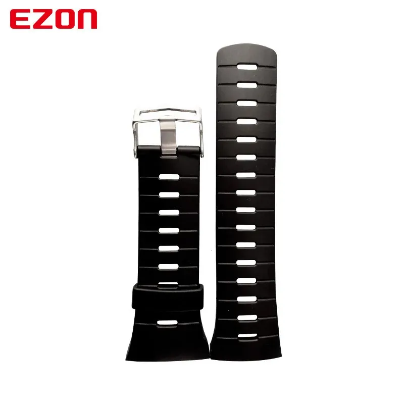 Ezon Sports Watch Oryginalne silikonowe gumowe pasmo paska do L008 T023 T029 T031 G2 G3 S2 H001 H009 T007 T037 T043 240104