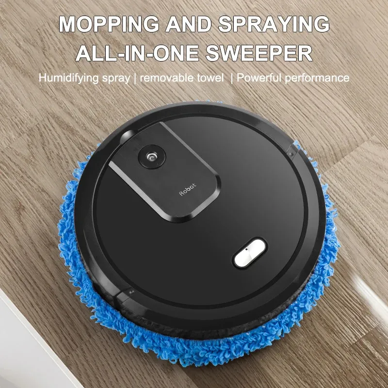 Smart Robot Vacuum Cleaner Multifunction Home Cleaning Sweeping Machine Rechargeable Wireless Smart Floor Machine Office Clean 240103