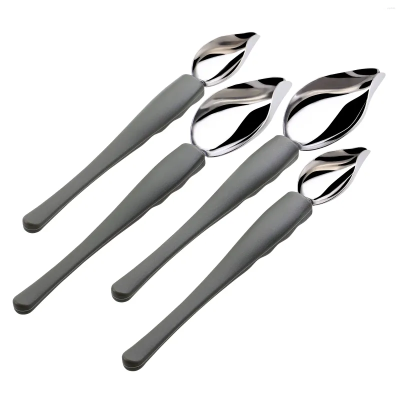 Spoons Stainless Steel Saucier Spoon Piping Cake Decorations Drawing For Decorating