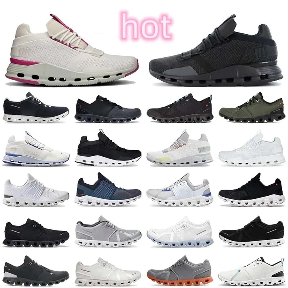 2024New desuigner Uomo Donna Designer Scarpe casual nuvole forma nova rosa bianco perla Scarpe da tennis Iron Hay Nero Trainer Sneakers scarpe da corsa